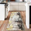 Area Rug, Ultra-Soft Washable Rug for Living Room, Dinner Room, Bedroom, Non-Slip Modern Abstract Rug - 2 of 4