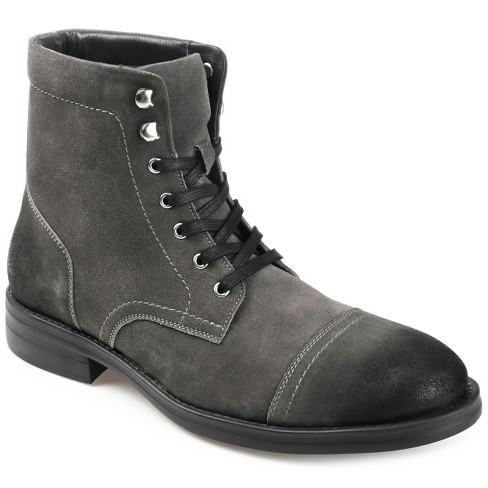 Mens wide best sale width combat boots