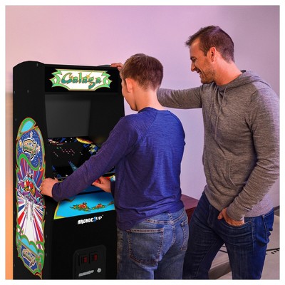 Arcade1Up GALAGA Deluxe 5ft Stand-Up Arcade Machine with 14 Classic Games