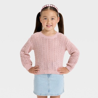 Toddler Girls' Lightweight Sweater - Cat & Jack™