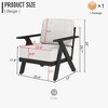 YARDSIGHT 2-Piece Outdoor Patio Lounge Chairs with Cushions, Modern Aluminum Frame Armchairs for Garden, Backyard, Deck, or Poolside - 3 of 4