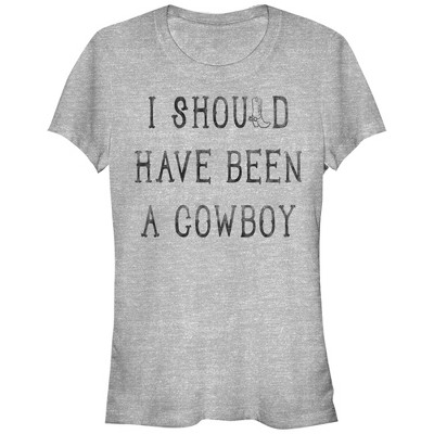 Juniors Womens CHIN UP Halloween Cowboy Costume T-Shirt