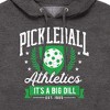Men's - Instant Message - Pickleball Athletics Big Dill Graphic Fleece Pullover Hoodie - 2 of 4