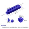 Unique Bargains Plastic Single Coil Switch Tip Pick-Up Covers Set - 3 of 4