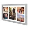 Golden State Art 12x24 Collage Wood Picture Frame 0.75 Inch Thickness for One 8x10 and Four 5x7 Pictures - Pack of 6 - 3 of 4