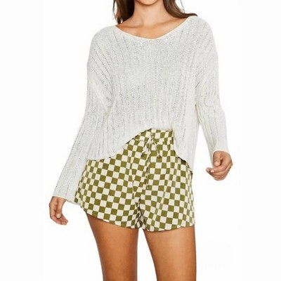 Women's Fiorella Checkered Shorts - Pretty Garbage
