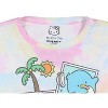 Hello Kitty And Friend's Girl's Pastel Tie-Dye Kids Short Sleeve T-Shirt - 3 of 4