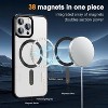 Entronix Apple iPhone 16 [Magnetic-Compatible] Case - Clear Matte, - 4 of 4