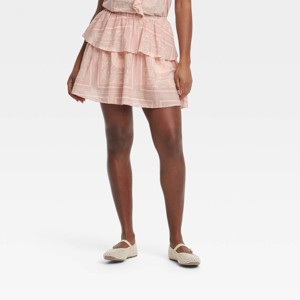 Women's Mini Ruffle Skirt - Universal Thread™ - 1 of 3
