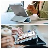 Vena For Apple iPad Air 13 Inch Case Clear, iPad Air M3 13 Inch Case, Trifold Stand, iPad Pro 12.9" Case (2022/2021/2020/2018), Pastel Blue - 2 of 4