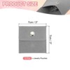 Unique Bargains Velvet Portable Earrings Bracelets Snap Button Jewelry Storage Bag 12 Pcs - 2 of 4