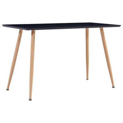 vidaXL Bar Table Solid Acacia Wood 59.1"x27.6"x41.3"
