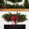 Northlight 32" Unlit Canadian Pine Artificial Christmas Door Swag - 2 of 4