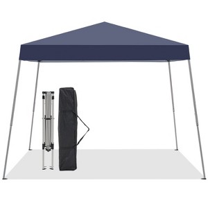 Ainfox 10'×10' Pop-up Slant Leg Portable Canopy - 1 of 4
