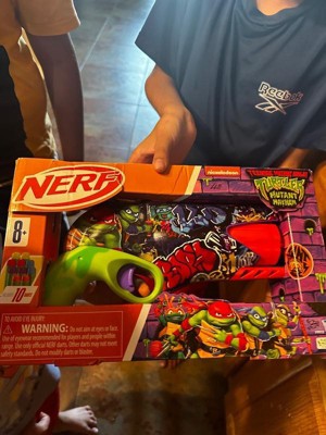 Nerf Teenage Mutant Ninja Turtles Blaster, 10 Nerf Elite Darts, Gifts for 8  Year Old Boys & Girls & Up - Nerf