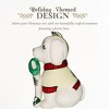Spode Christmas Tree Puppy Ornament - 3 of 4