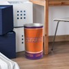 NCAA Clemson Tigers Waste Basket: Tin Indoor Trash Can, Open Top, 13-Gallon Capacity - 2 of 3