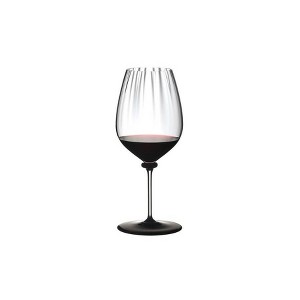 Riedel 29.42 fl oz Fatto A Mano Performance Cabernet Clear Stem/Black Base Wine Glass - 1 of 4