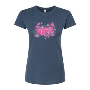 Women's - Bratz - Y2K Logo Fitted Graphic T-Shirt - 1 of 3