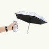 Unique Bargains Compact Umbrella Windproof Folding Lightweight for Travel - 3 of 4