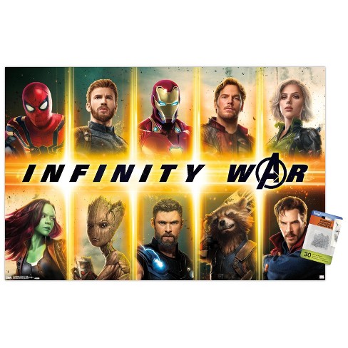 Avengers End Game Group Poster - 22.375'' x 34