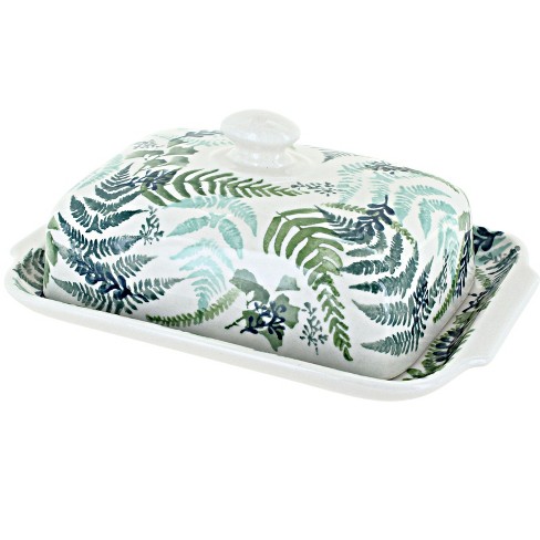 Butter Dish Porcelain White - Threshold™ : Target