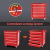5-Drawer Rolling Tool Chest with Wheels, Heavy Duty Lockable Tool Storage Cabinet Organizer for Garage, Workshop & Warehouse - 4 of 4