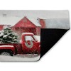 Stupell Industries Christmas Tree Farm & Truck Printed Outdoor Door Mat, design by Lori Deiter, 18"x30" - 2 of 4