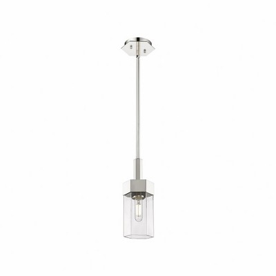 Claverack - 1 Light Pendant In Art Deco Style-12.63 Inches Tall and 5 Inches Wide