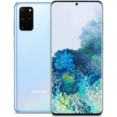 Manufacturer Refurbished Samsung Galaxy S20+ 5G G986U (Fully Unlocked) 128GB Cloud Blue (Grade B)