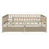 Whisen Twin Size Daybed Wood Bed with Two Drawers - 4 of 4