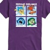 Men's - Inside Out 2 - Festive Christmas Feelings Short Sleeve Graphic T-Shirt - 2 of 4