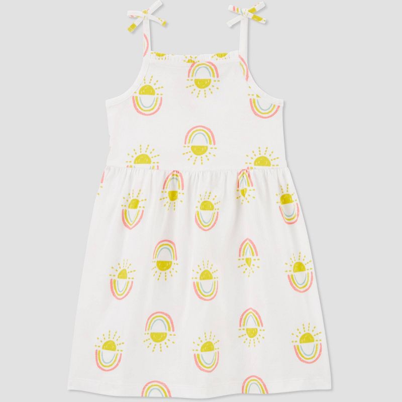 Carter&#39;s Just One You&#174;️ Toddler Family Love Sunshine Rainbow Dress, 1 of 4