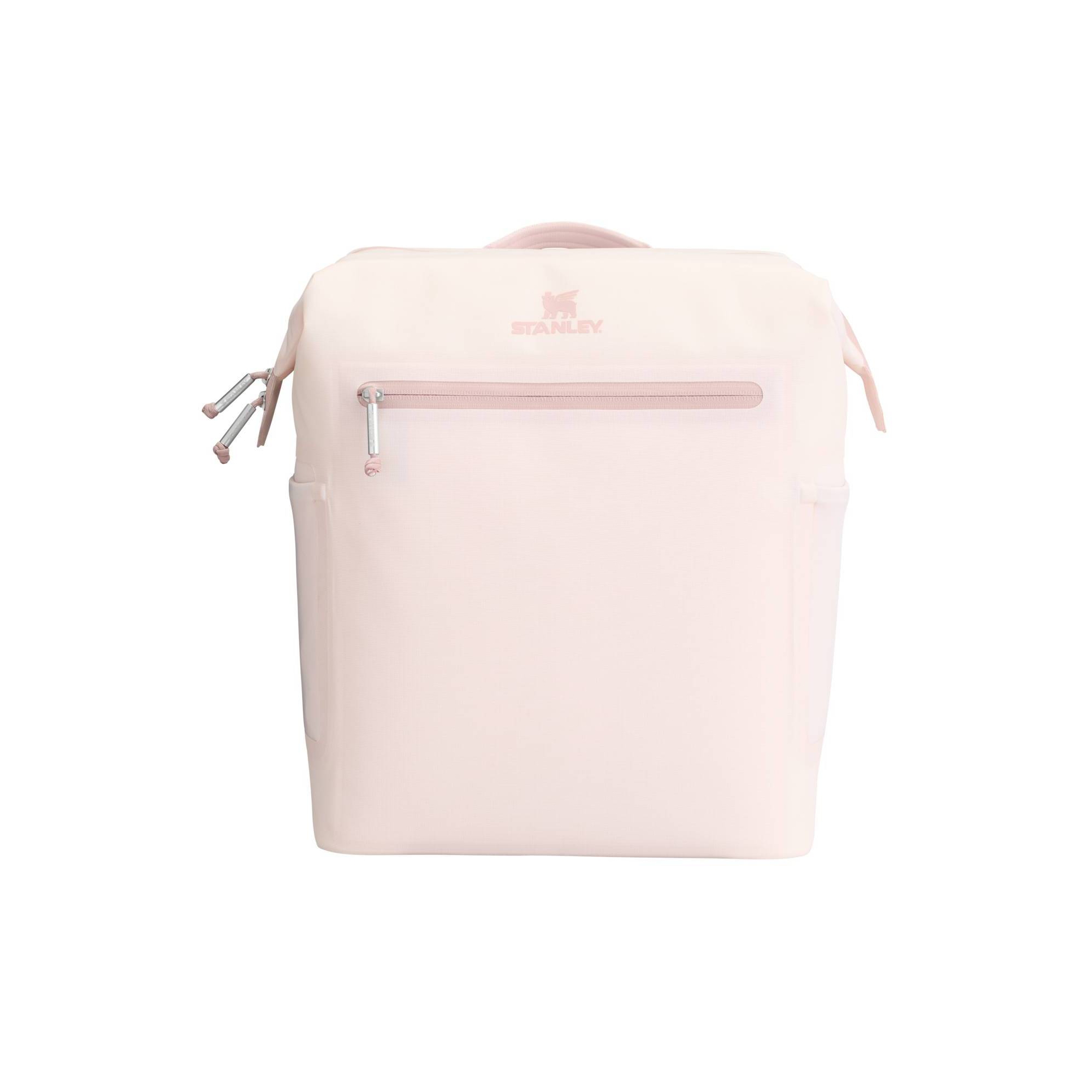 Stanley 20 Cans All Day Madeleine Midi Backpack Cooler - Rose Quartz: Soft-Sided Polyester