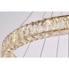 Elegant Lighting Monroe 2 - Light Chandelier in  Gold - 3 of 4