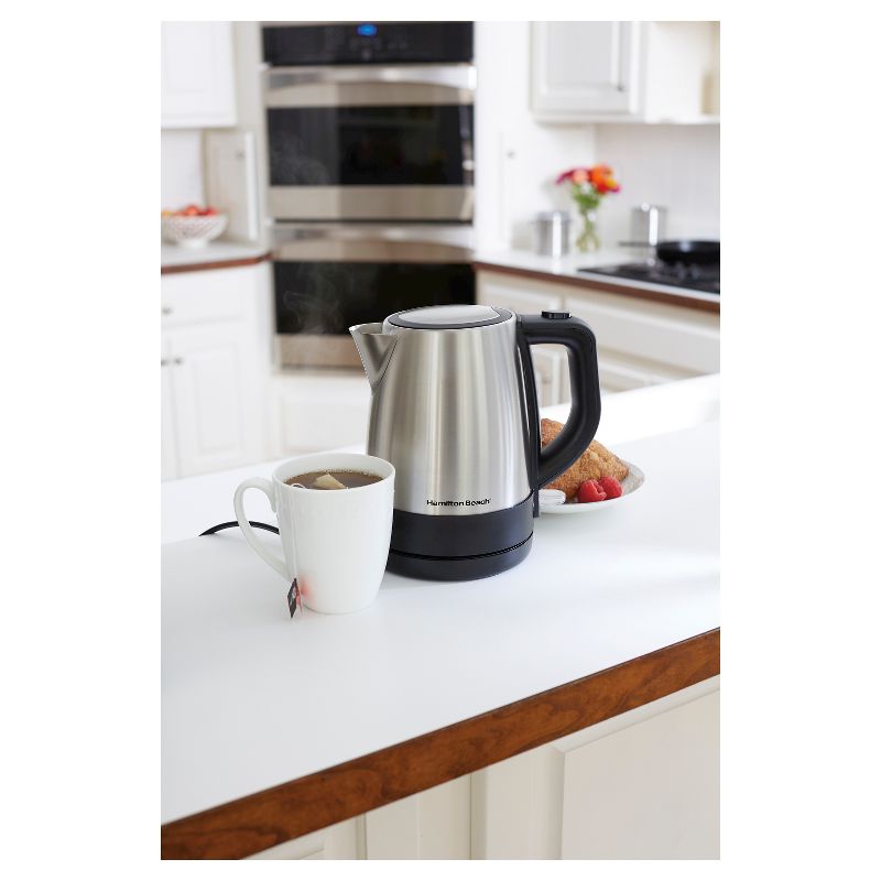 Hamilton Beach 1L Electric Kettle - Stainless 40978, 4 of 10