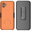 Nakedcellphone Combo for Samsung Galaxy XCover7 Pro Phone - Slim Case with Stand and Belt Clip Holster - 2 of 4