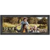 PosterPalooza | 10x4 Wide Barnwood Picture Frame, UV Acrylic, 6 Finishes - Grey, Brown, White, and Black - 2 of 4