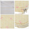 Unique Bargains Heart-shaped Bow & Checkered Pattern Makeup Bag 1 Pc - 3 of 4