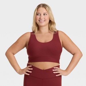 Women's Everyday Soft Medium Support Longline Sports Bra - All In Motion™ - 1 of 4
