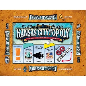 Late For The Sky: Kansas City-Opoly Family Board Game, Ages 8+ - 1 of 4