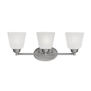 Millennium Lighting Franklin 3 - Light Vanity in  Brushed Pewter - 1 of 1