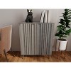 Buffet Cabinet with Storage, Sideboard Cabinet with Fluted Doors, Storage Cabinet for Living Room, Entryway - 2 of 4