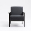 HOMLUX Bahamas Linen Fabric Chair - 2 of 3