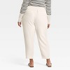 Women's Signature Crepe Tapered Ankle Pull-On Pants - A New Day™ - 2 of 3
