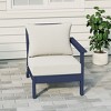 WestinTrends  Avalon Outdoor Patio HDPE Right Arm Facing Sectional Corner Club Chair with Patio Cushions - 2 of 4