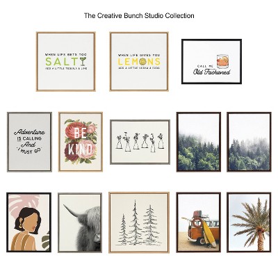 Black and White Poppy Floral Acrylic Wall Art, 27" x 27"