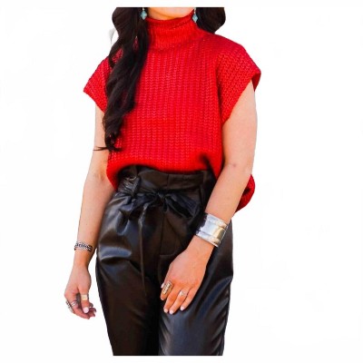 Women's Metallic Foil Sweater - SHE + SKY
