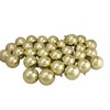 Northlight 32ct Shatterproof Shiny Christmas Ball Tree Ornament Set 3.25" - Gold - 3 of 3