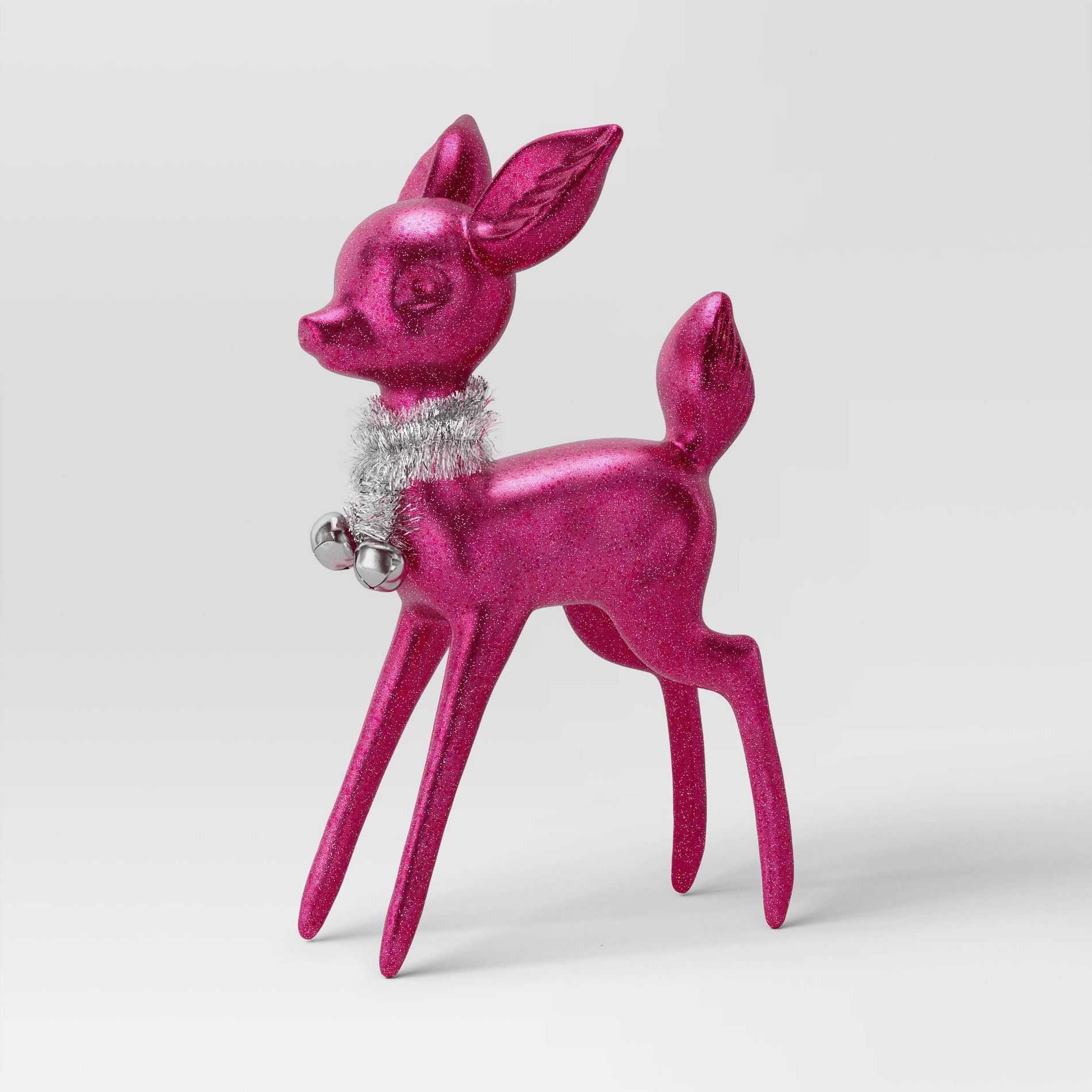 Christmas Plastic Deer Decor Pink - Wondershop™